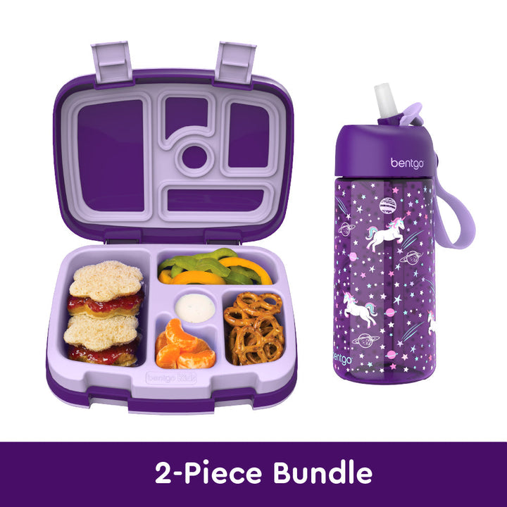 Bentgo Kids Prints Lunch Box & Water Bottle G5