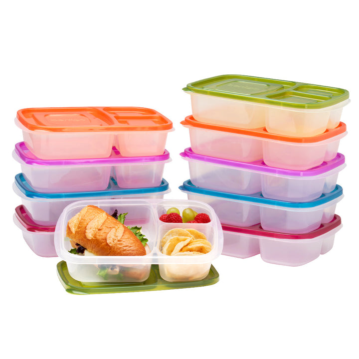 Bentgo Easyboxes 3-Compartment Food Containers 20-Piece Set V6