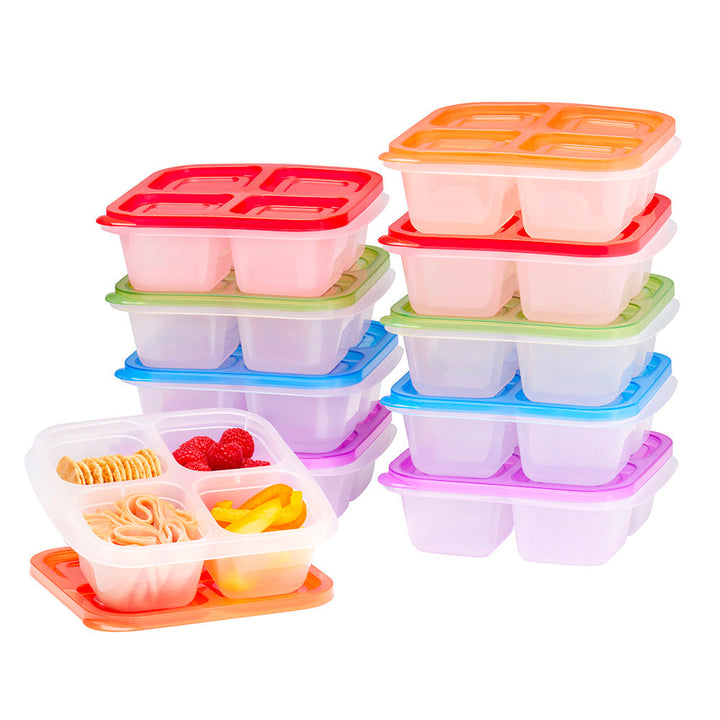 Bentgo Easyboxes 4-Compartment Snack Containers 20-Piece Set V6
