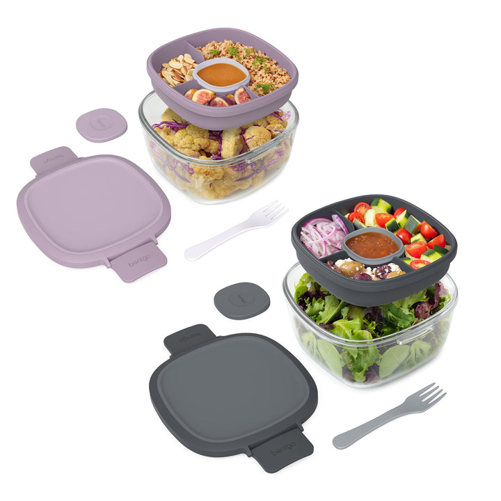 Bentgo Glass Salad Container (2-Pack) L6